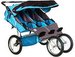 bebebelove triple jogging stroller