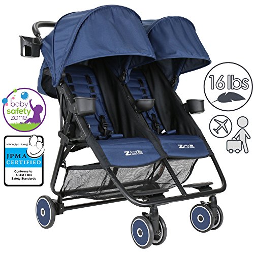 compact double umbrella stroller